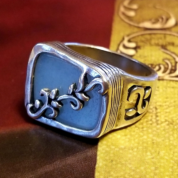 Silpada Sterling Silver & Blue Quartz Ring - Picture 5 of 13